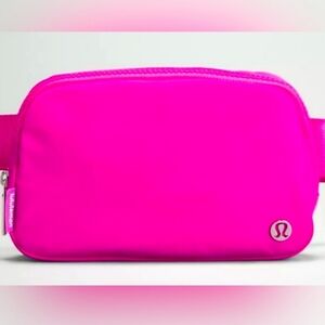 Lululemon Sonic Pink Belt Bag!